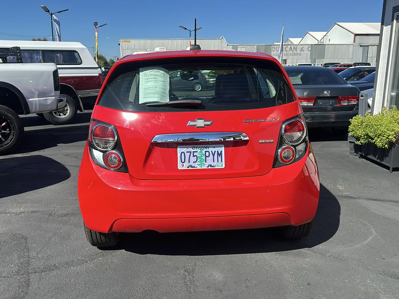 Chevrolet Sonic LTZ Auto 5-Door 2015