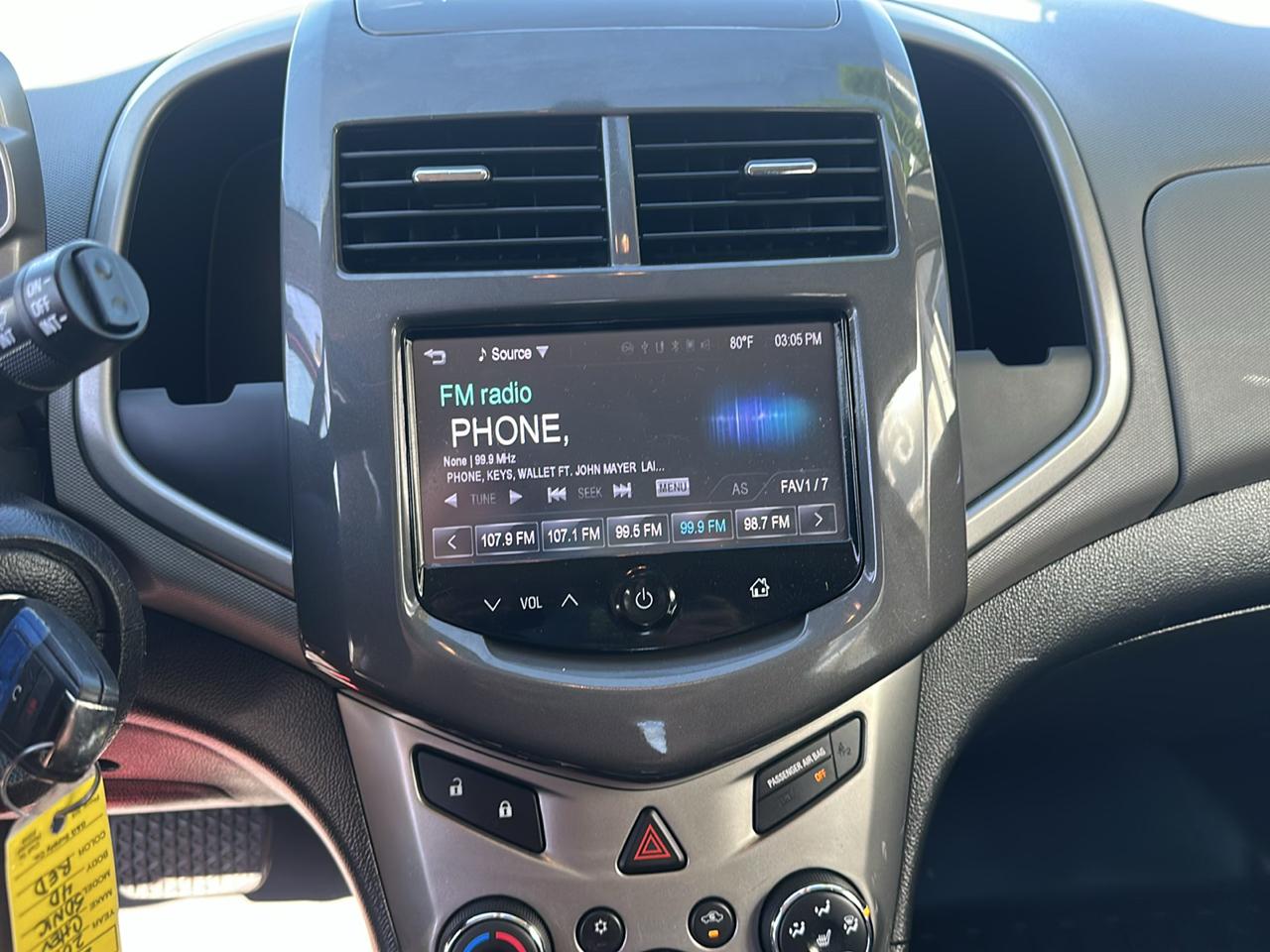 Chevrolet Sonic LTZ Auto 5-Door 2015