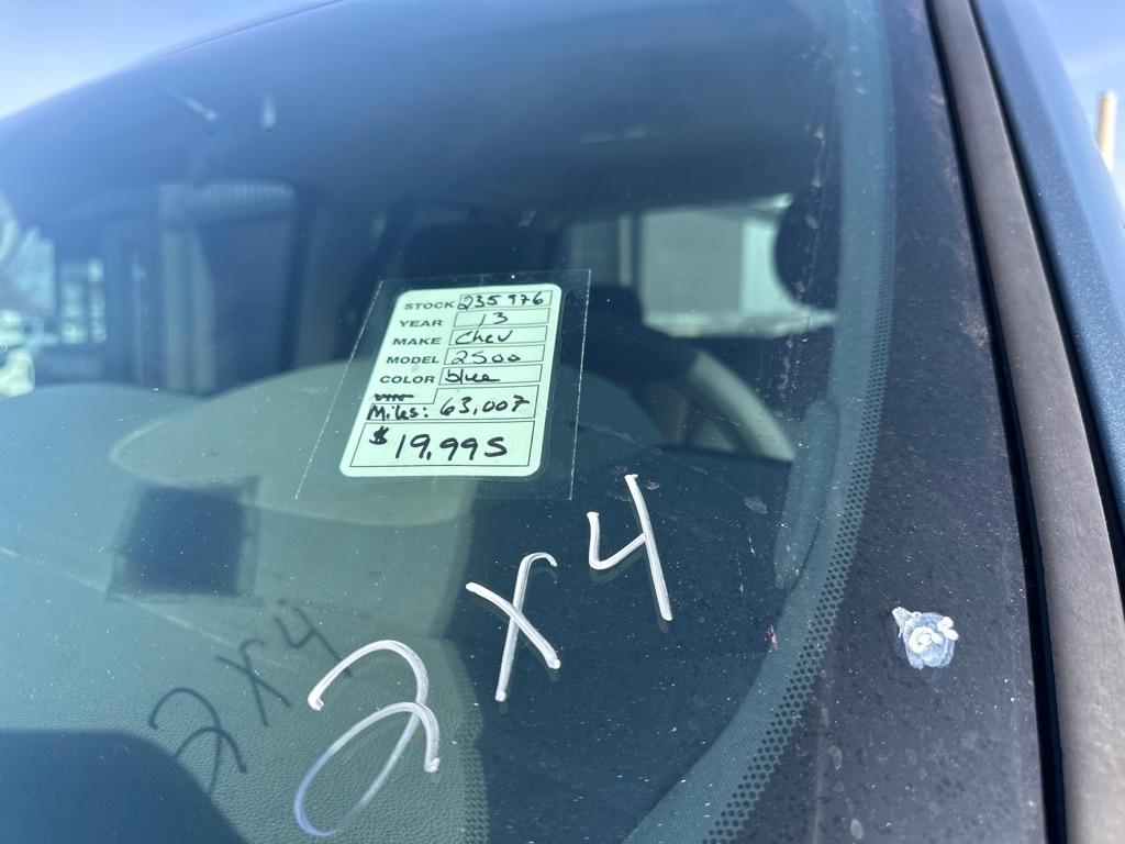 GMC Sierra 2500HD Work Truck Ext. Cab 2WD 2013