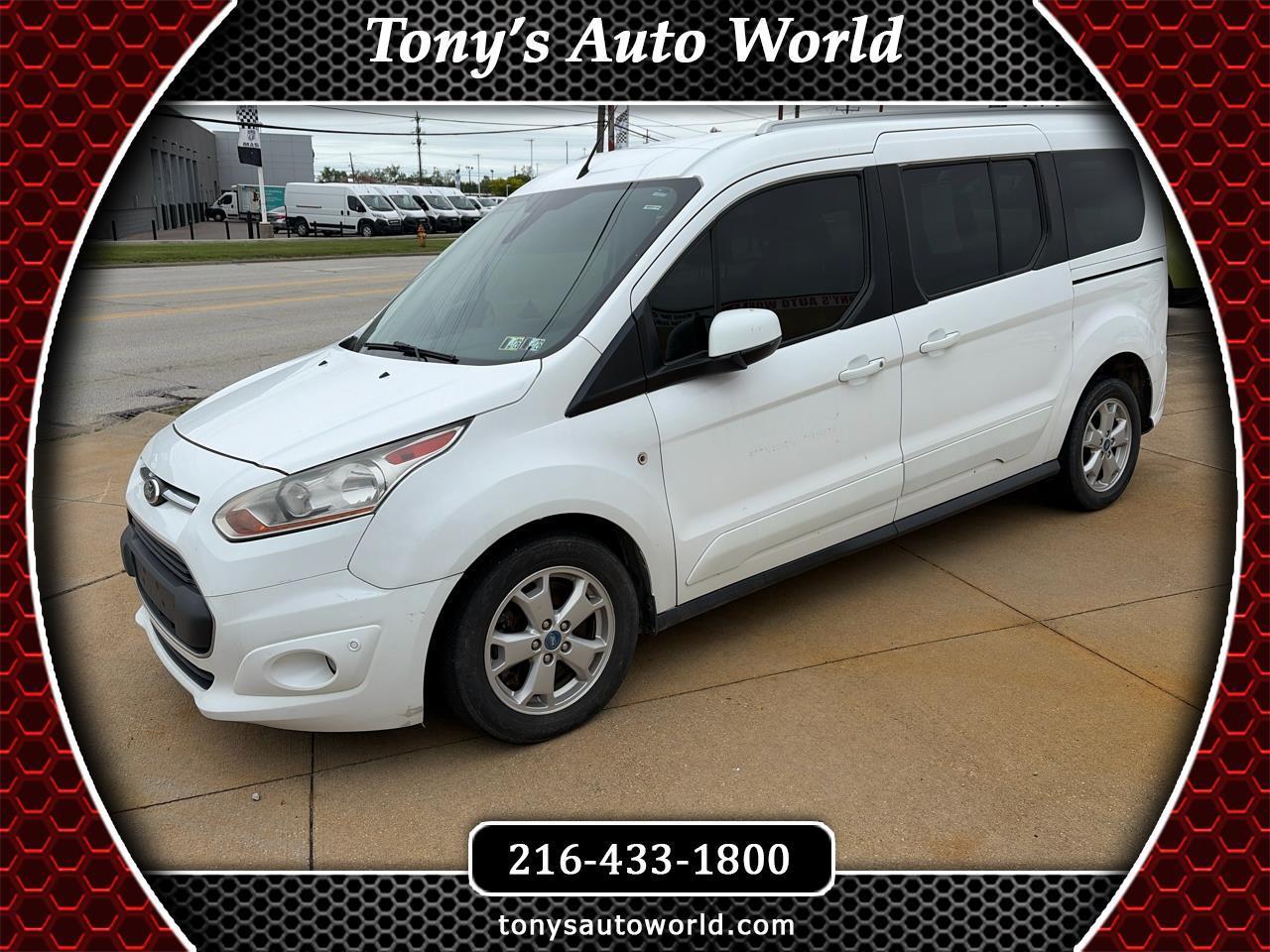 2016 Ford Transit Connect Wagon Titanium w/Rear Liftgate LWB