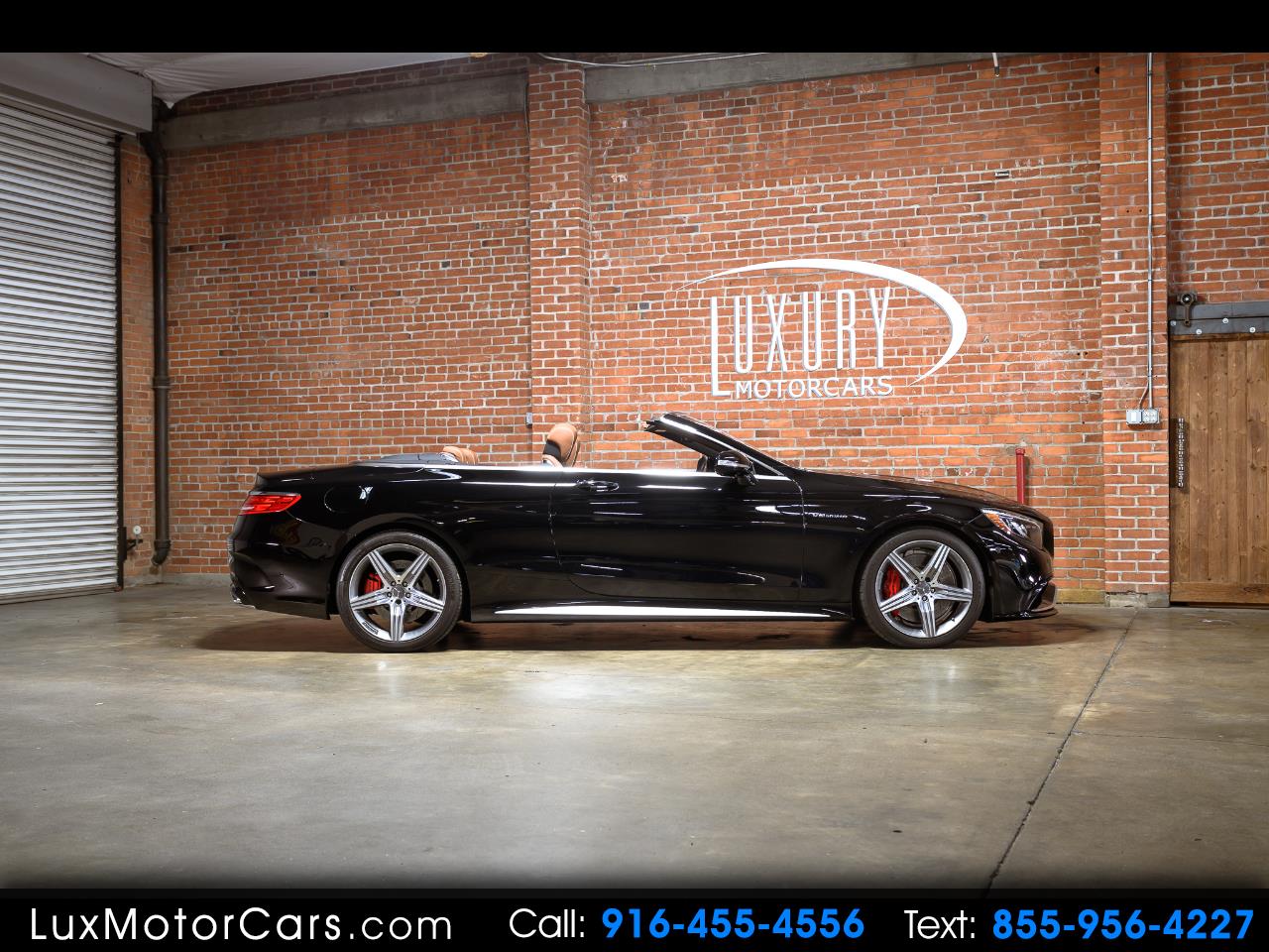 2017 Mercedes-Benz S-Class AMG S63 4MATIC Convertible