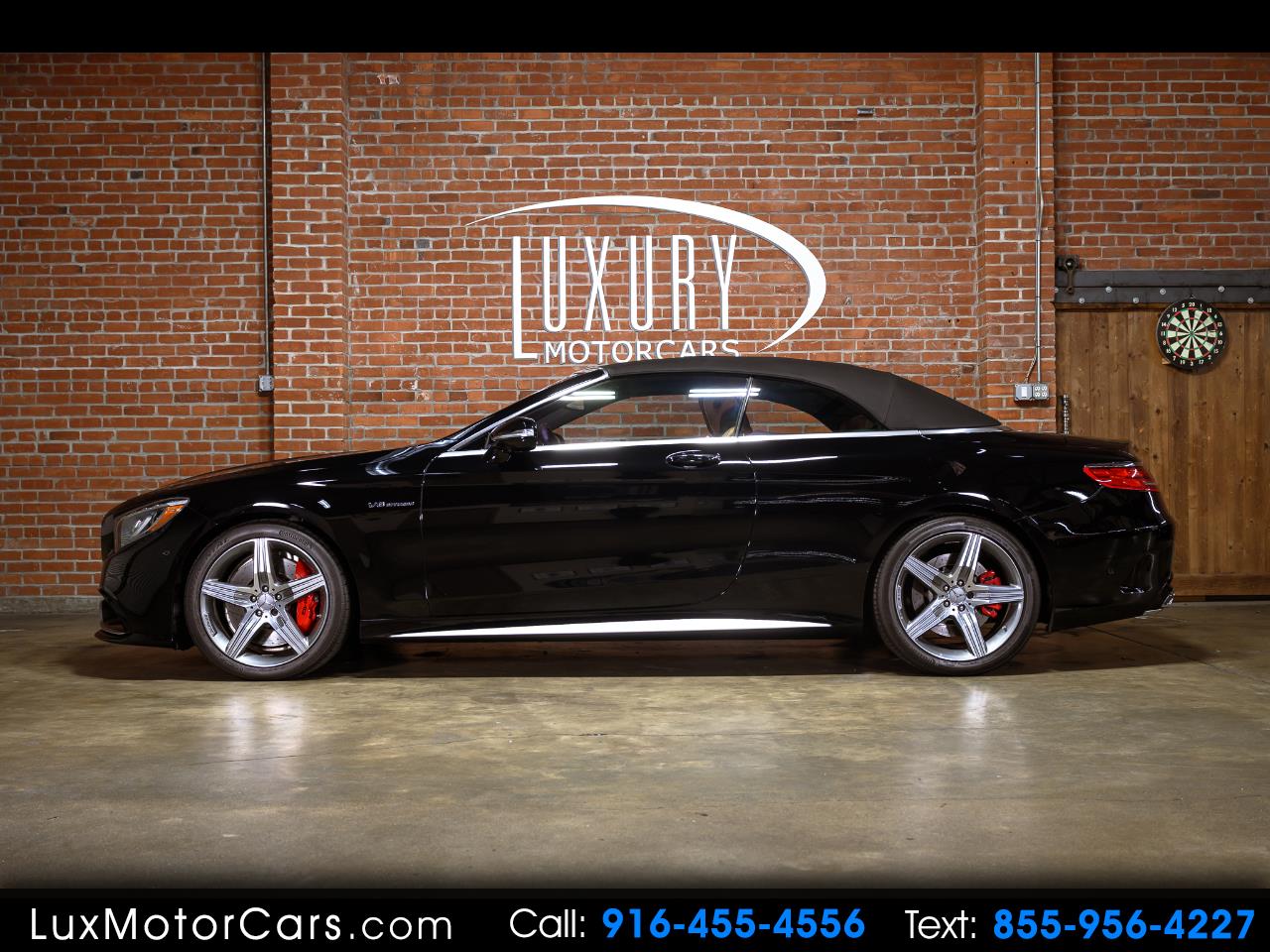 2017 Mercedes-Benz S-Class AMG S63 4MATIC Convertible