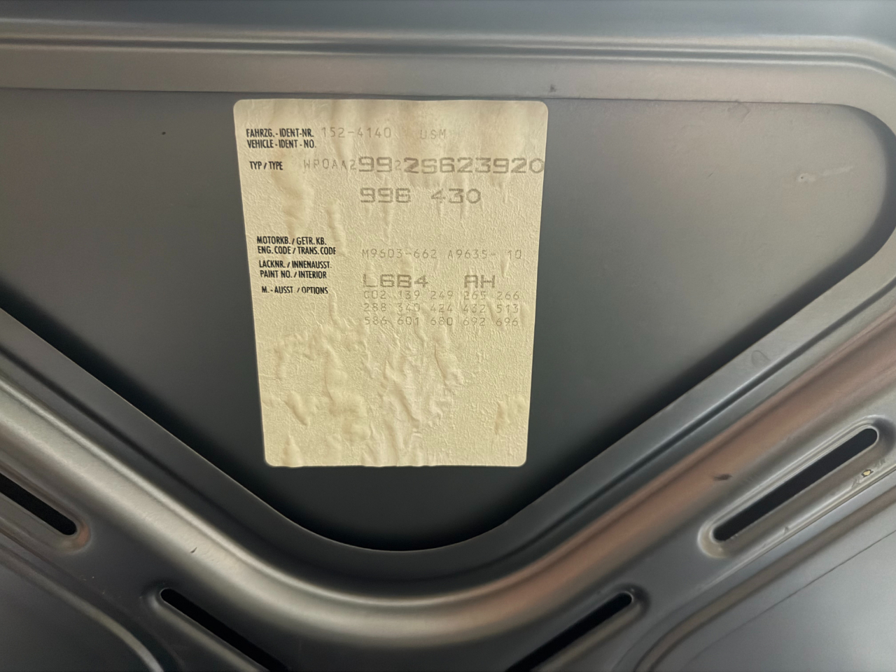 Porsche 911 Carrera 4S 2002