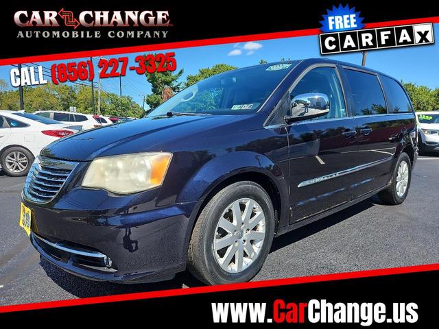 Purple 2011 Chrysler Town & Country Minivan Front-Wheel Drive Automatic