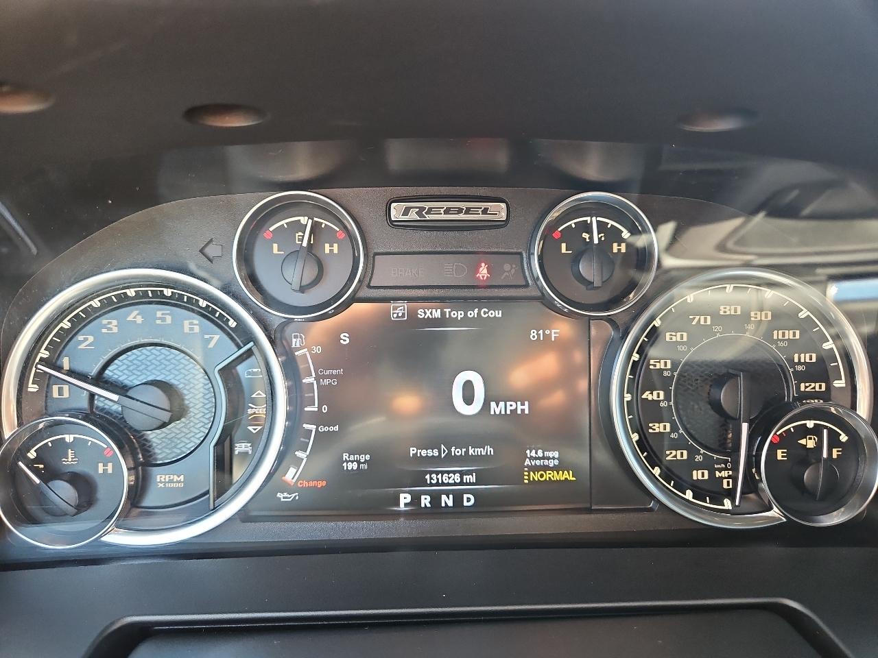 RAM 1500 Rebel Crew Cab SWB 4WD 2018
