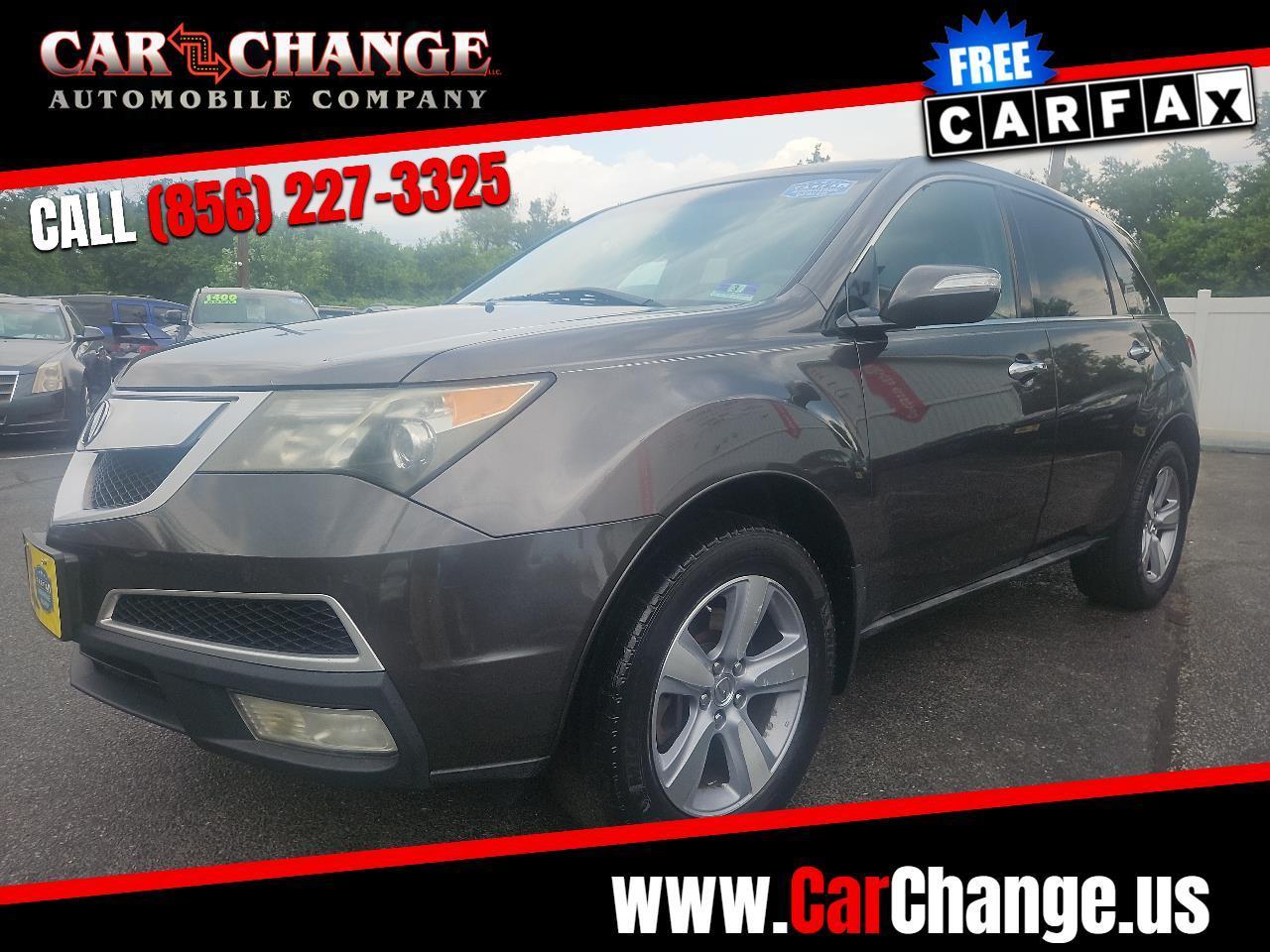 Acura MDX 6-Spd AT w/Tech Package 2012