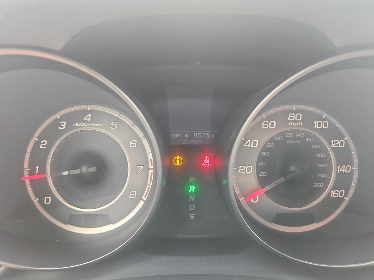 Acura MDX 6-Spd AT w/Tech Package 2012