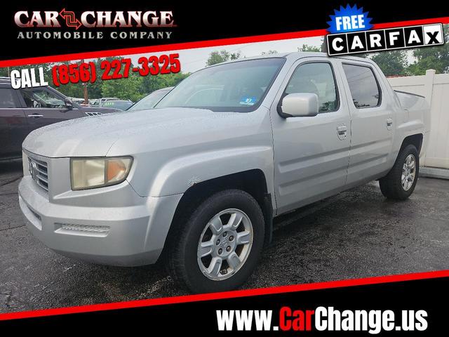 Silver 2006 Honda Ridgeline Pickup Truck All-Wheel Drive 5-Speed Automatic