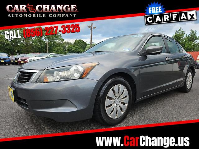 Gray 2008 Honda Accord Sedan Front-Wheel Drive 5-Speed Automatic