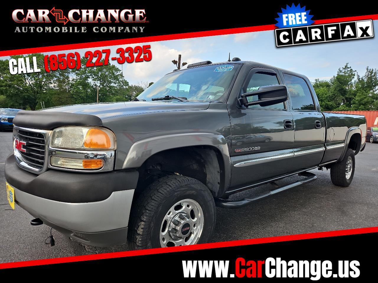 GMC Sierra 2500HD SL Crew Cab Short Bed 4WD 2001