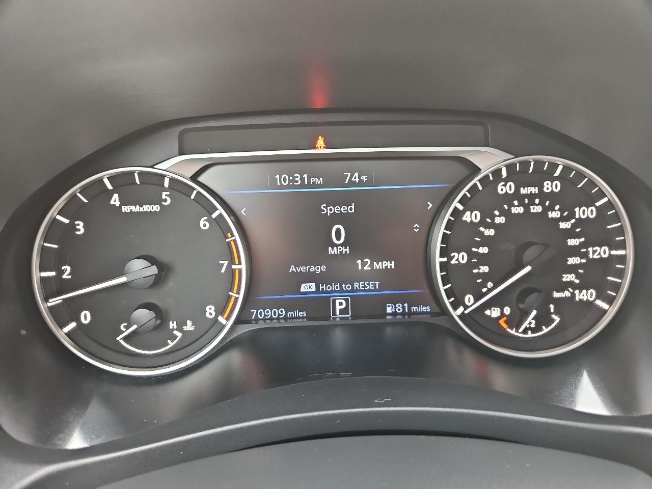 Nissan Altima 2.5 SV 2019