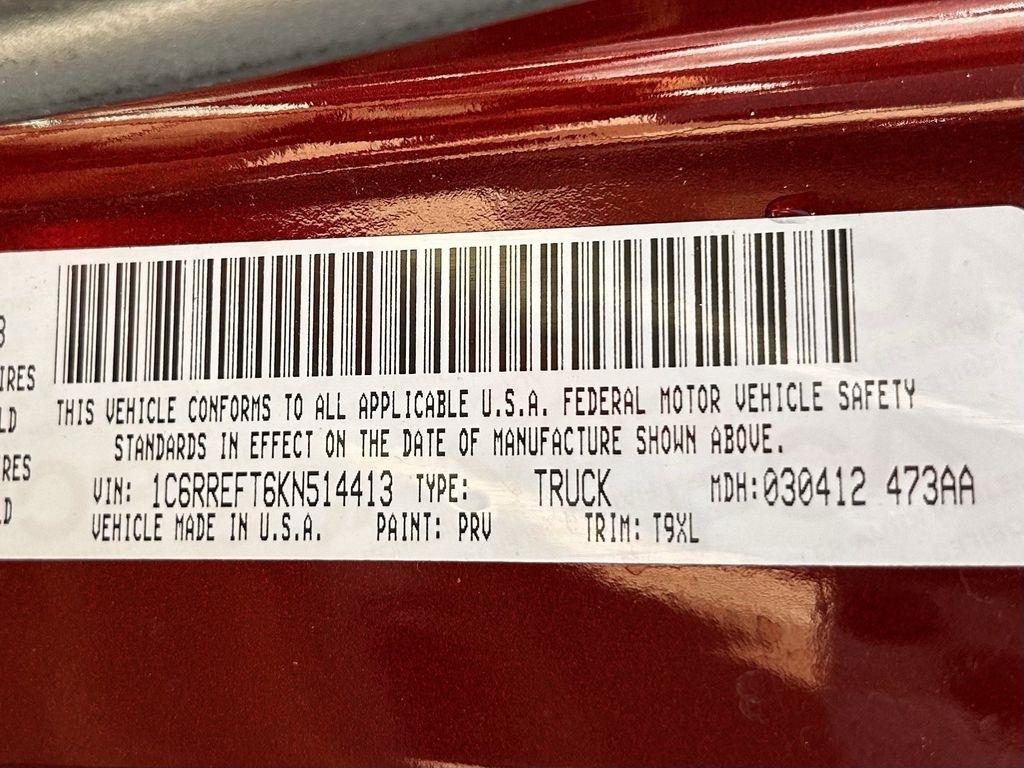 RAM 1500 Big Horn Crew Cab SWB 2WD 2019