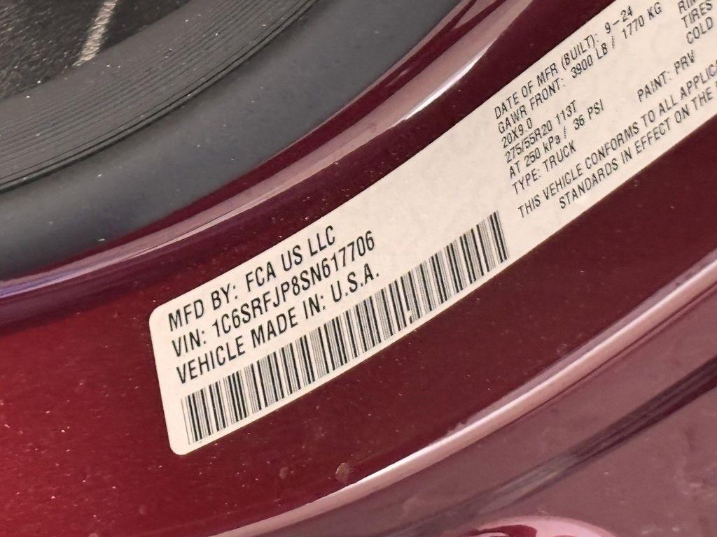 RAM 1500 Laramie Crew Cab SWB 4WD 2025