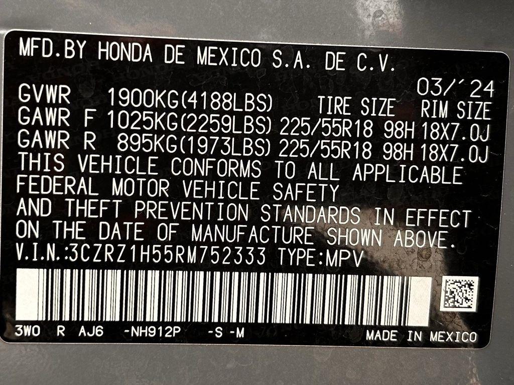 Honda HR-V Sport 2024