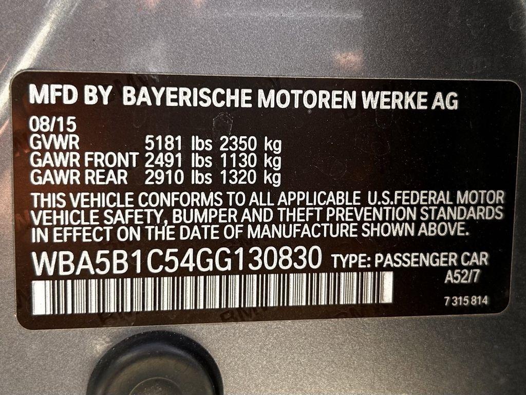 BMW 5-Series 535i 2016