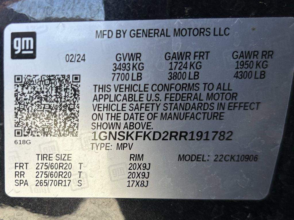 Chevrolet Suburban Premier 4WD 2024