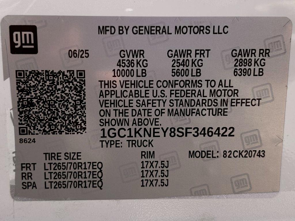 Chevrolet Silverado 2500HD LT Crew Cab Long Box 4WD 2025