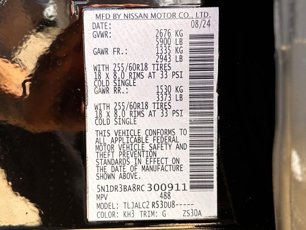 Nissan Pathfinder SV 2024