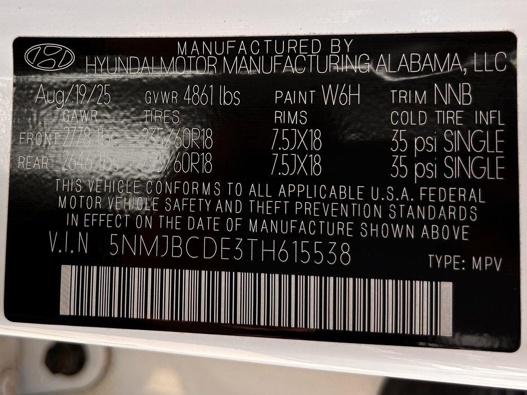 Hyundai Tucson SEL AWD 2026