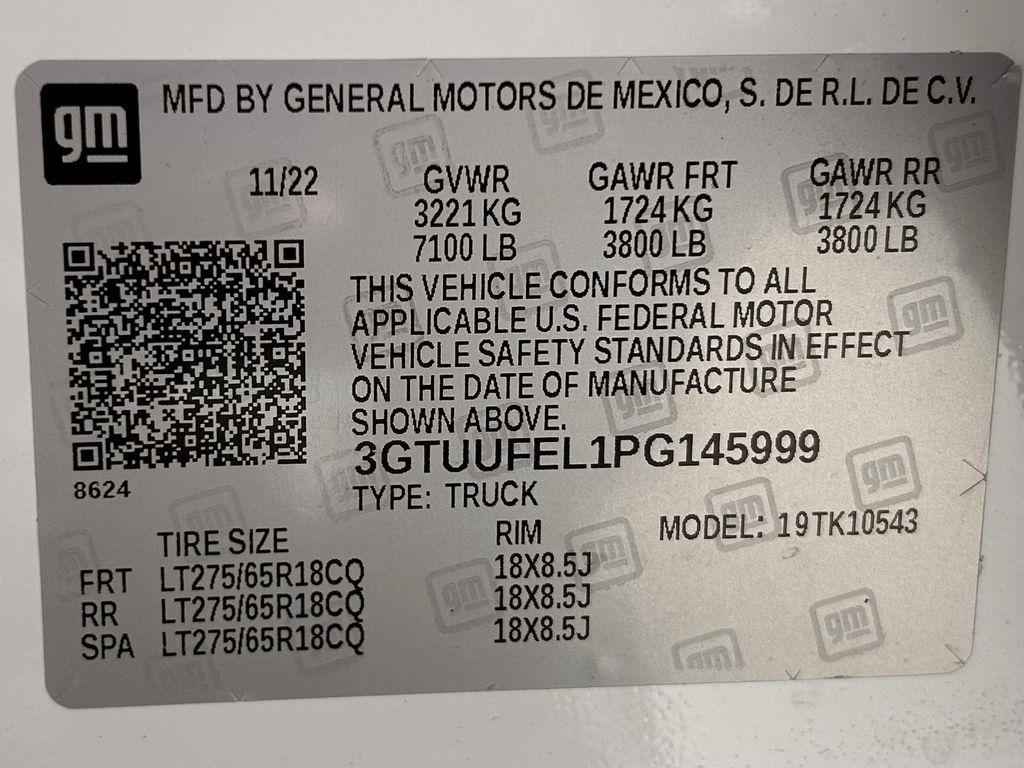 GMC Sierra 1500 AT4X Crew Cab 4WD 2023