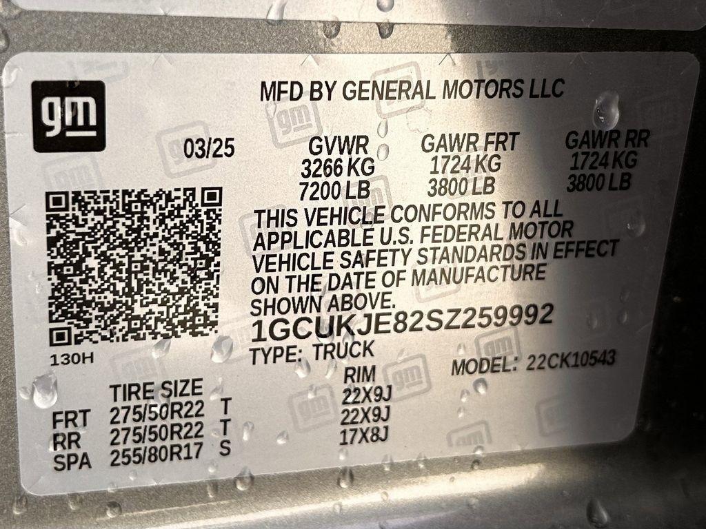 Chevrolet Silverado 1500 High Country Crew Cab 4WD 2025