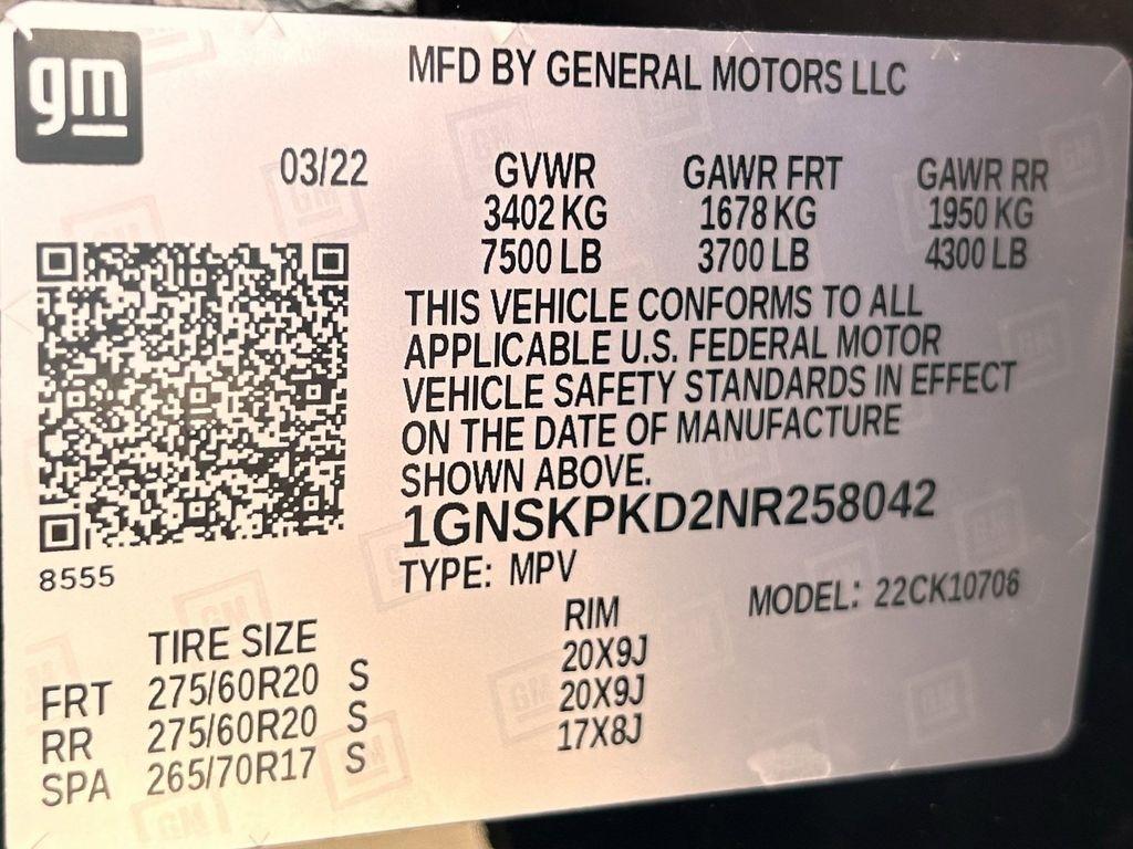 Chevrolet Tahoe Z71 2022