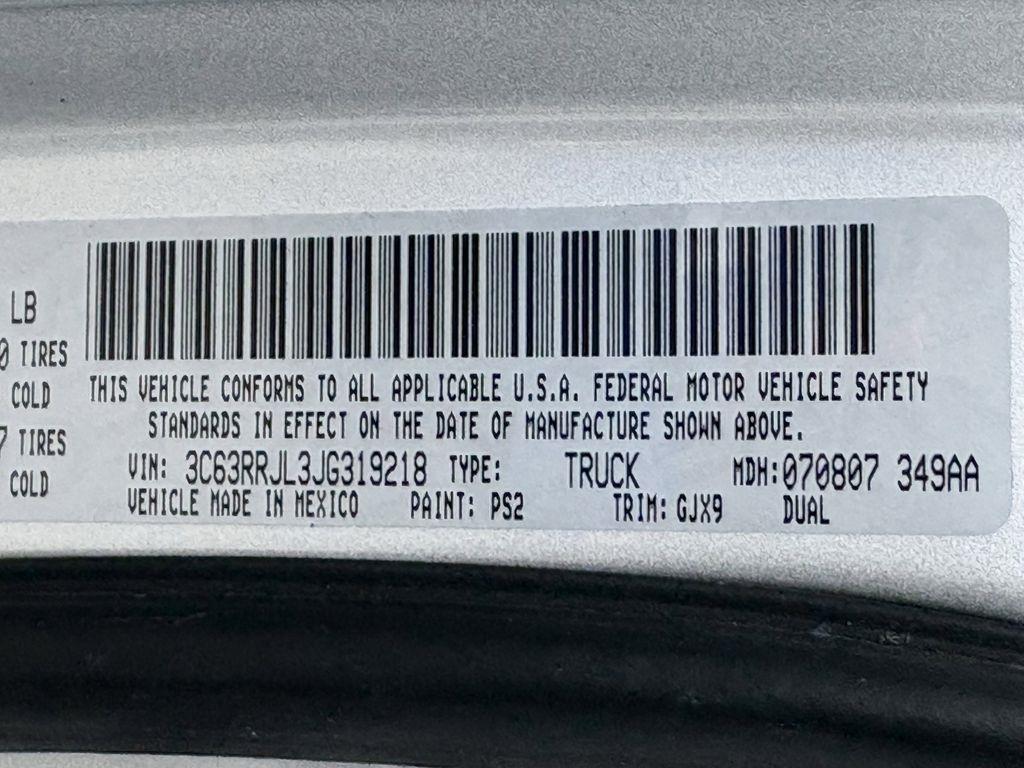 RAM 3500 Laramie Crew Cab LWB 4WD DRW 2018