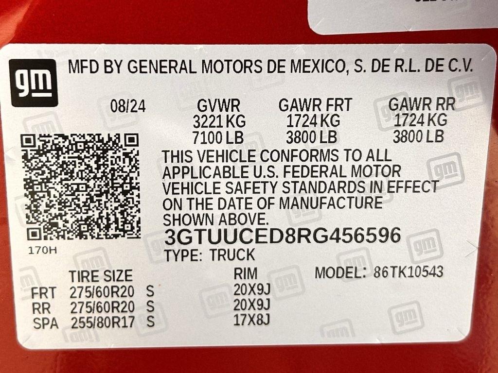 GMC Sierra 1500 Elevation Crew Cab 4WD 2024