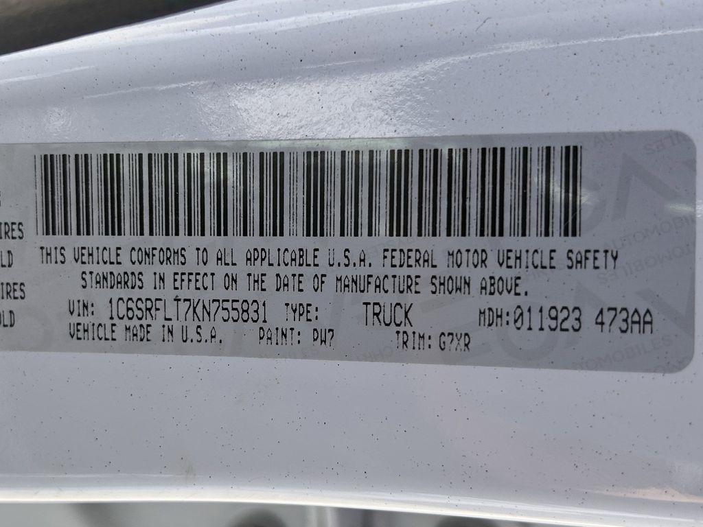 RAM 1500 Rebel Crew Cab SB 4WD 2019