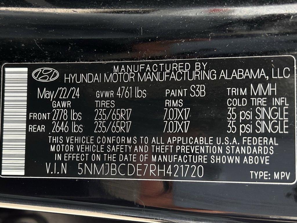 Hyundai Tucson SEL AWD 2024