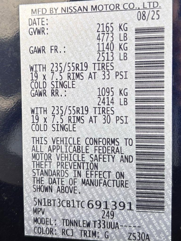 Nissan Rogue SL AWD 2026