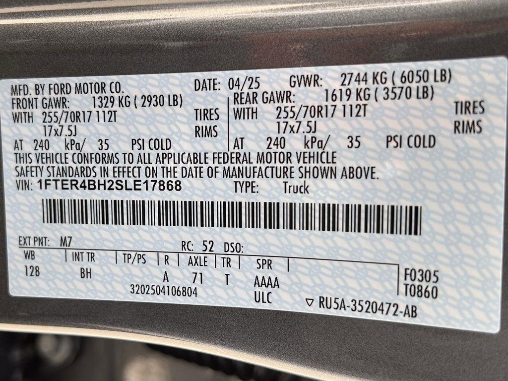 Ford Ranger XL SuperCrew 2WD 2025