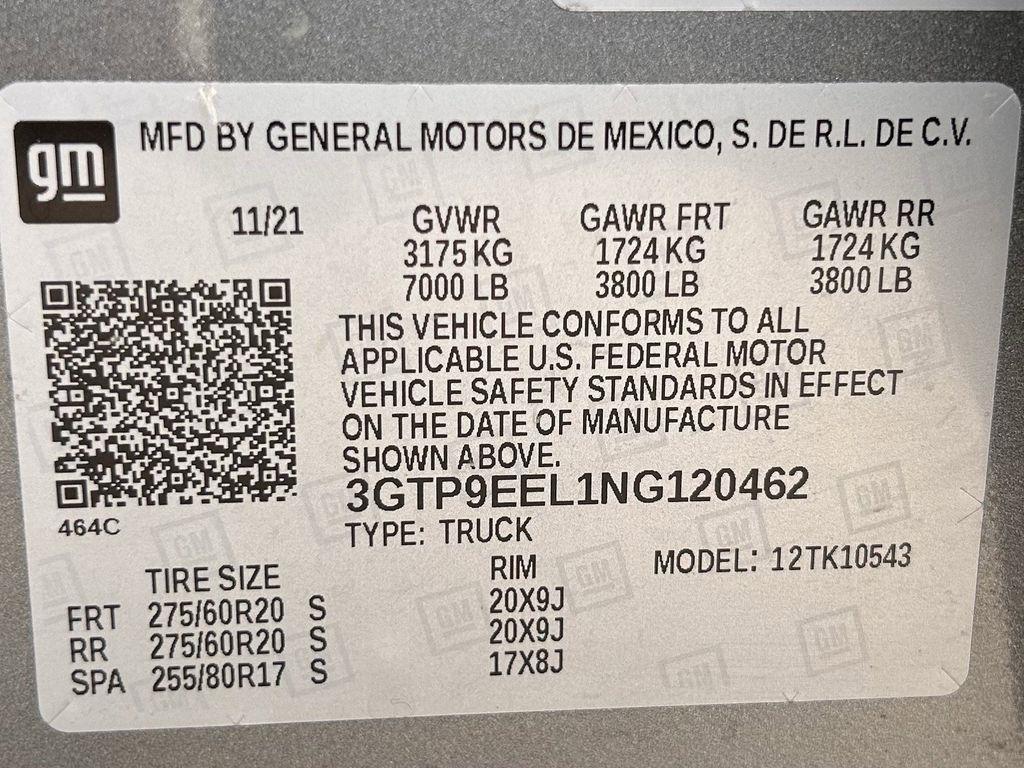 GMC Sierra 1500 Limited AT4 Crew Cab Long Box 4WD 2022
