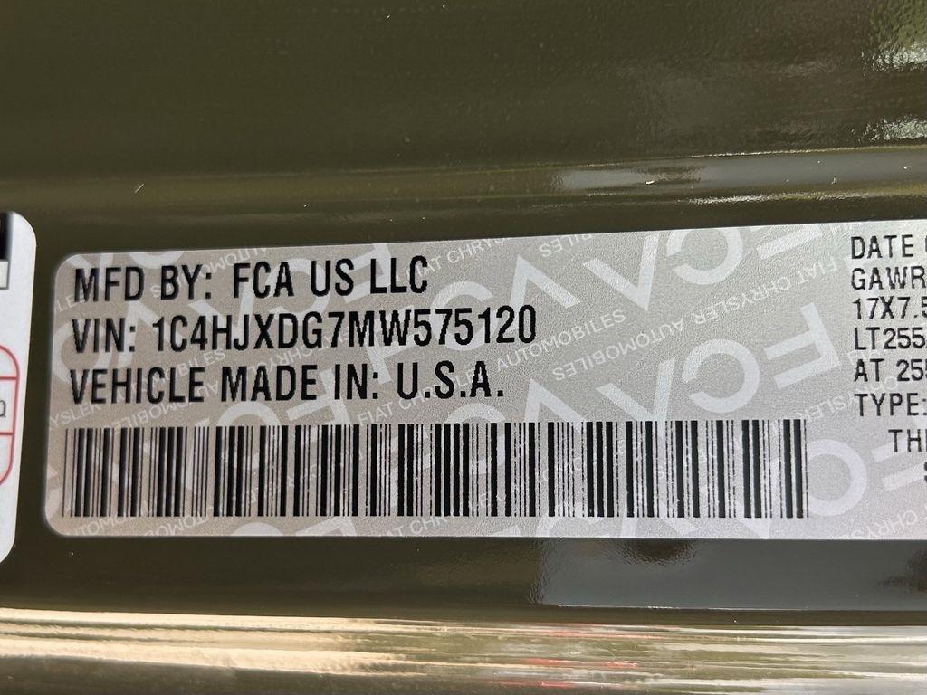 Jeep Wrangler Unlimited Willys Sport 2021