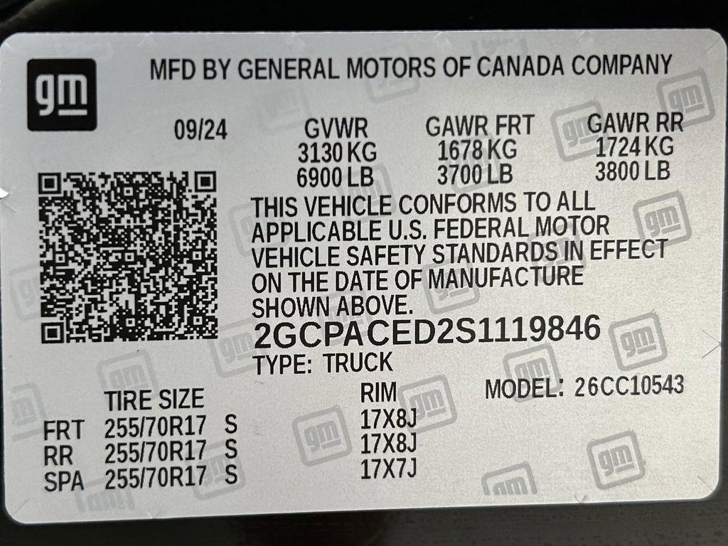 Chevrolet Silverado 1500 LT Crew Cab 2WD 2025