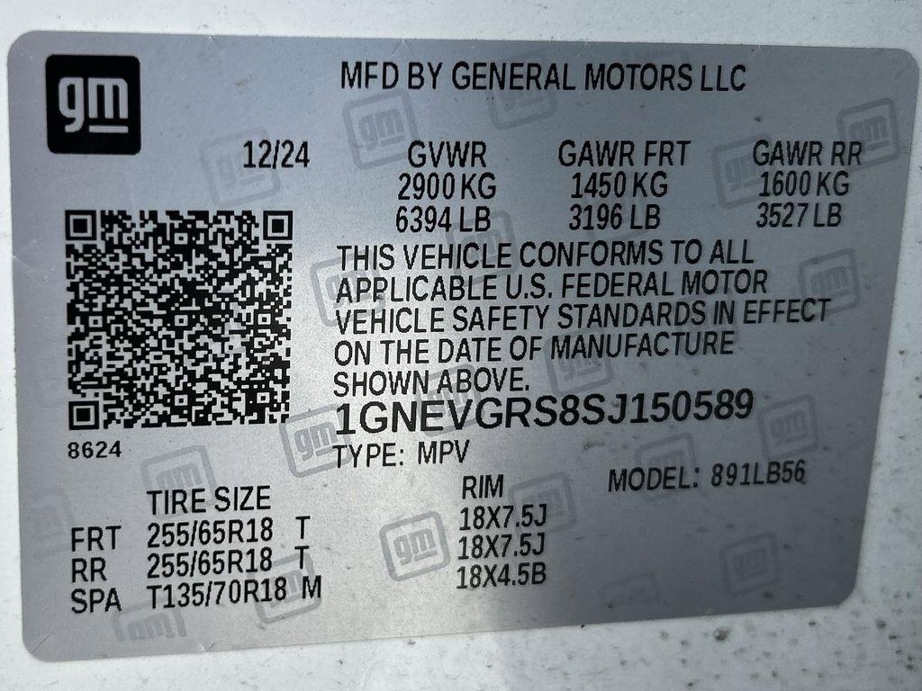 Chevrolet Traverse LT AWD 2025