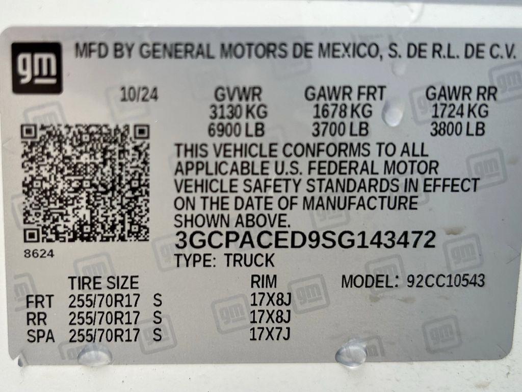 Chevrolet Silverado 1500 LT Crew Cab 2WD 2025