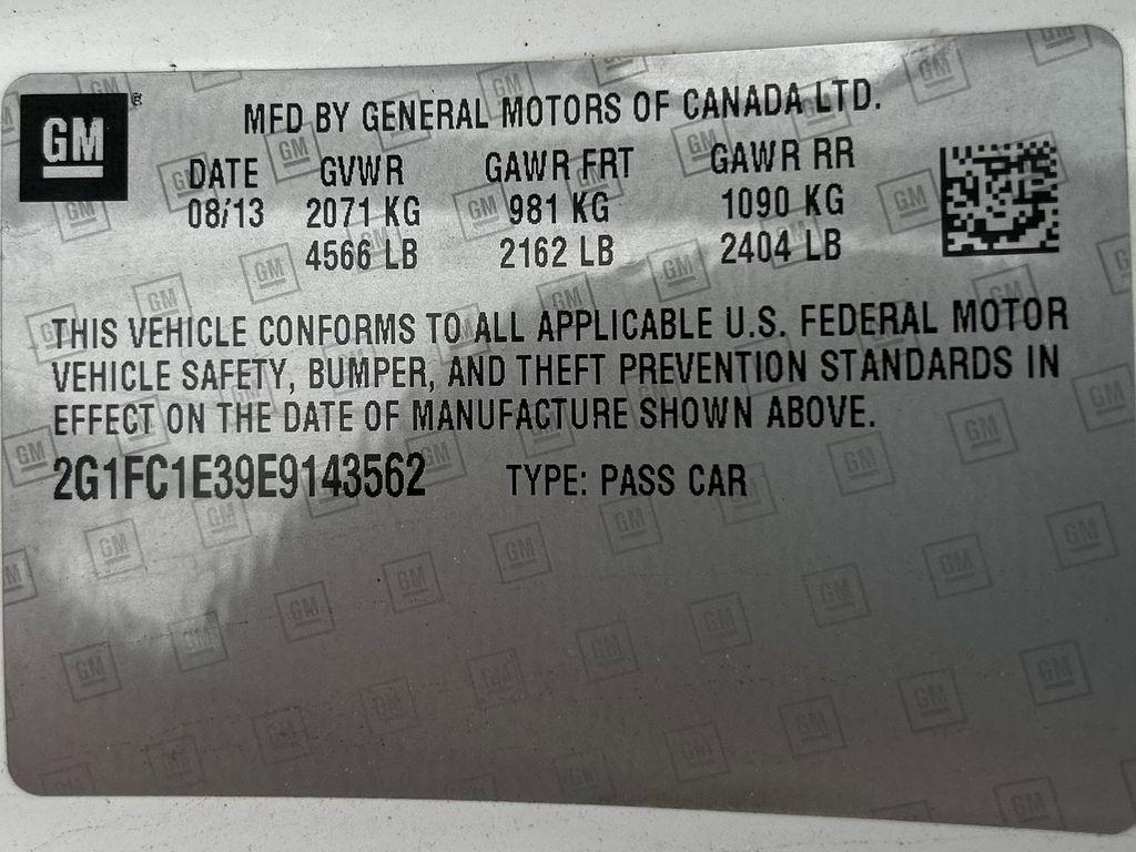 Chevrolet Camaro Coupe 2LT 2014