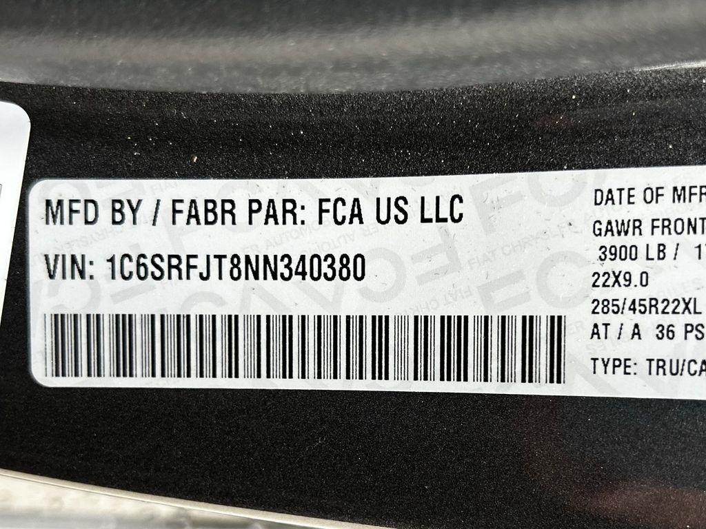 RAM 1500 Laramie Crew Cab SWB 4WD 2022