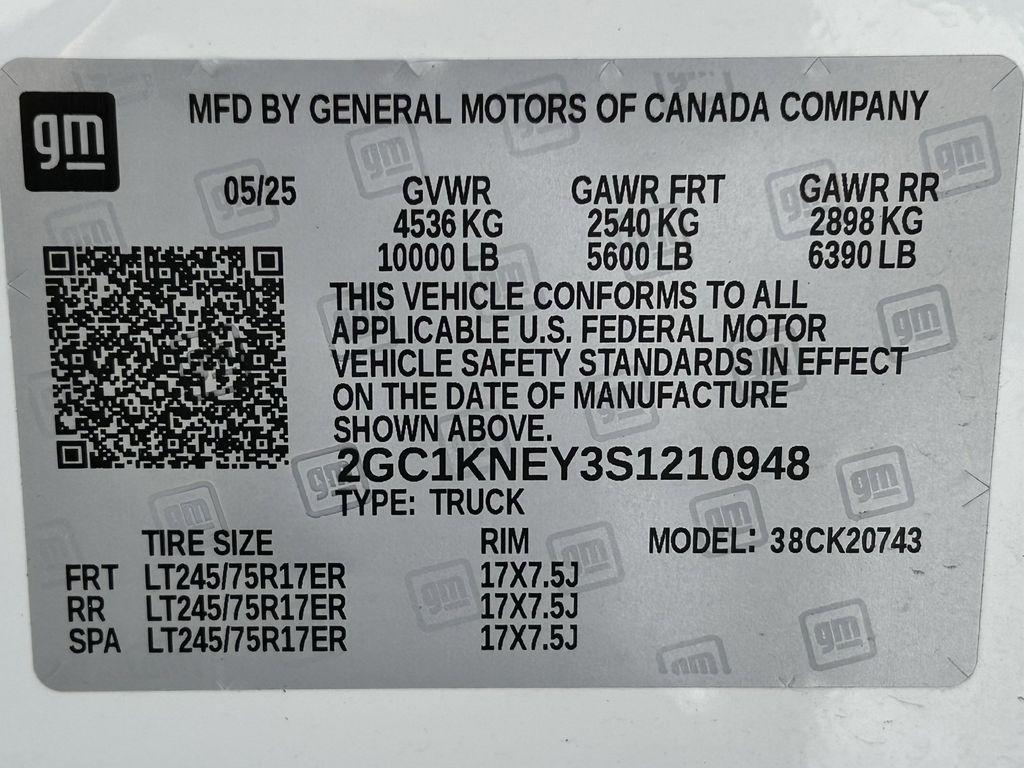 Chevrolet Silverado 2500HD LT Crew Cab Long Box 4WD 2025