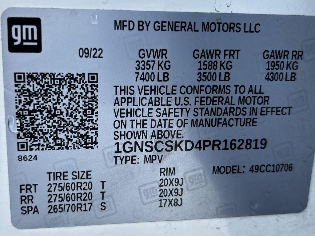 Chevrolet Tahoe Premier 2023
