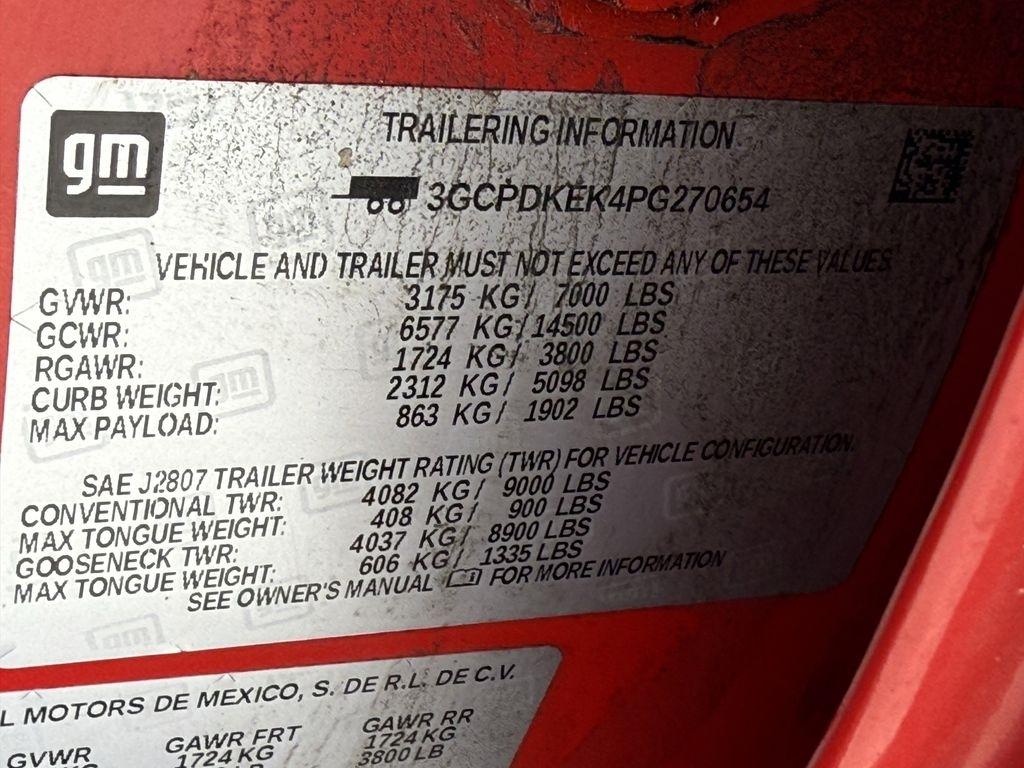 Chevrolet Silverado 1500 LT-L Crew Cab 4WD 2023