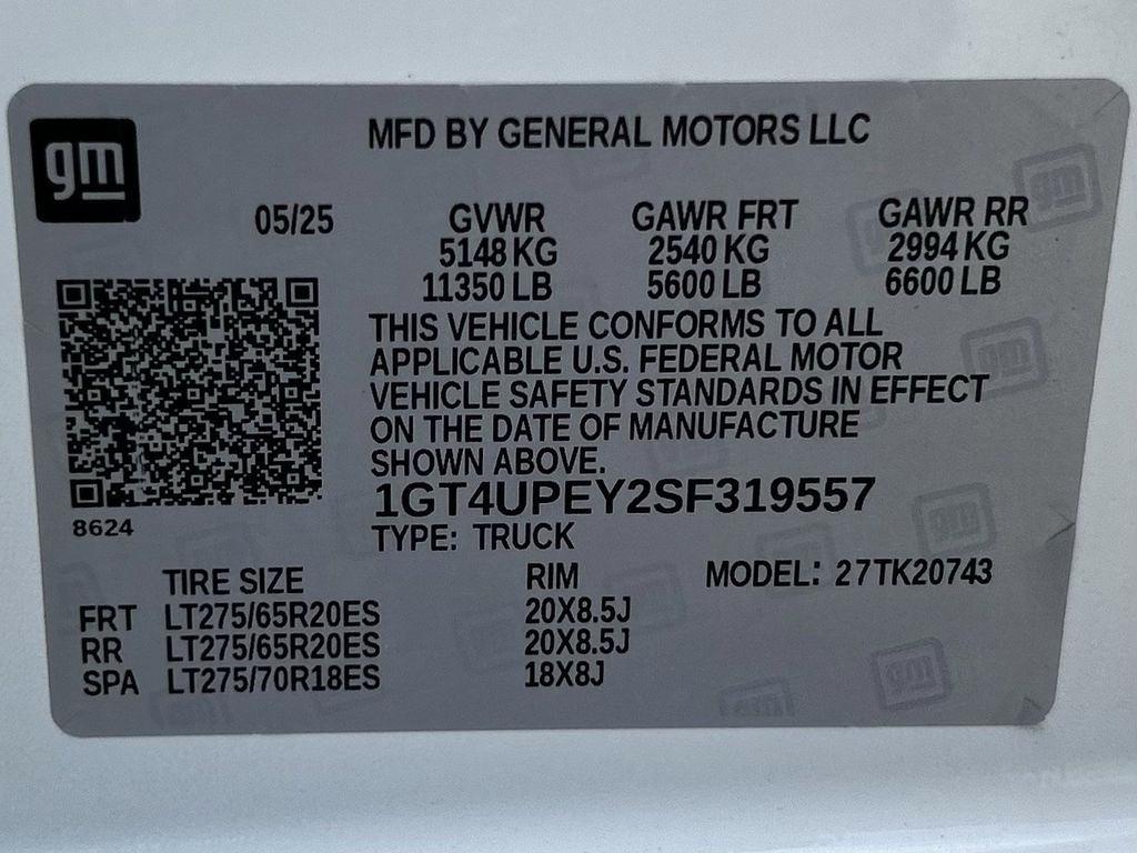 GMC Sierra 2500HD AT4 Crew Cab 4WD 2025