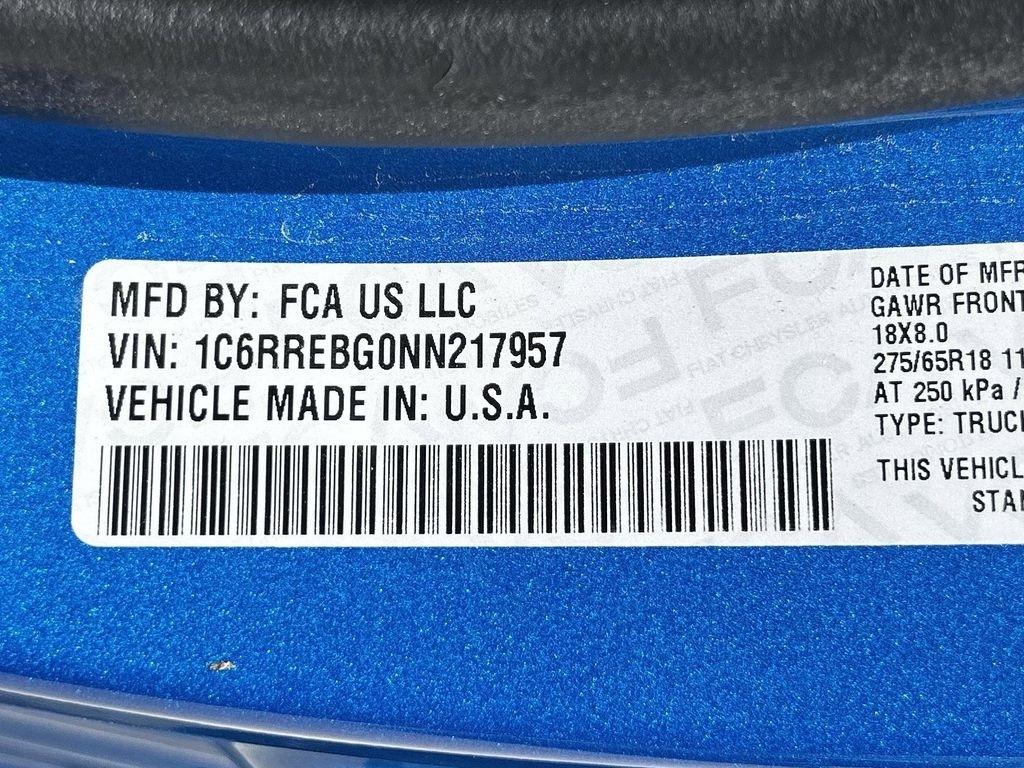 RAM 1500 Big Horn Quad Cab 2WD 2022