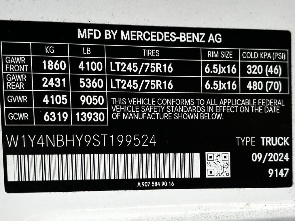 Mercedes-Benz Sprinter 2500 144-in. WB 2025