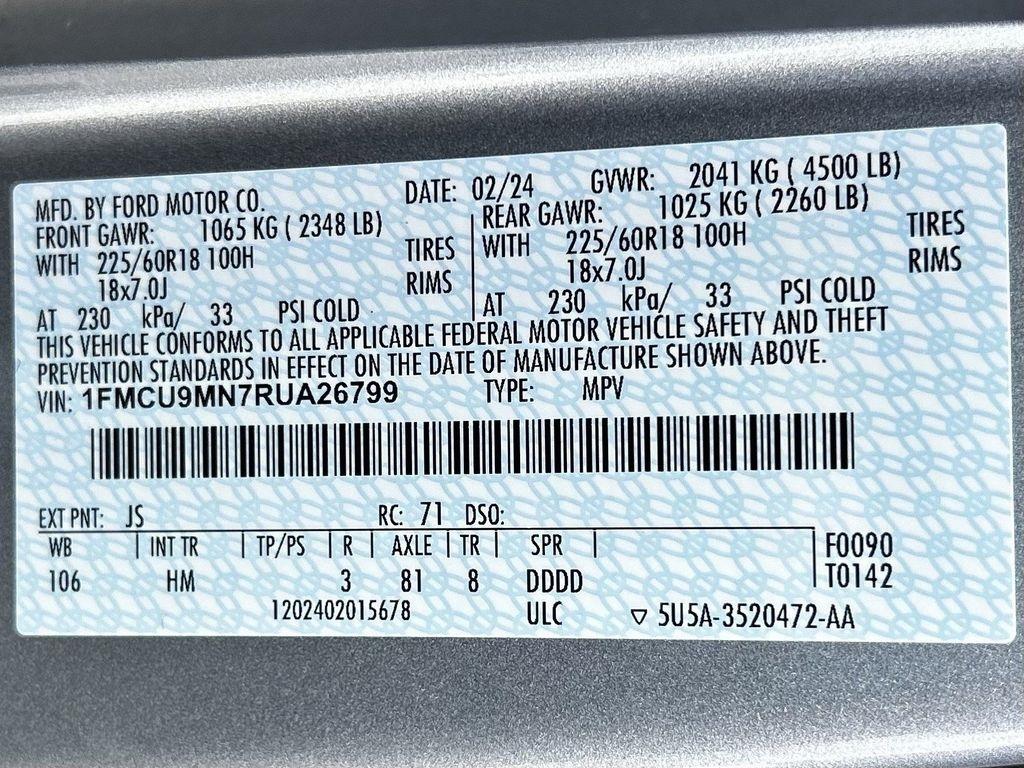 Ford Escape ST-Line AWD 2024