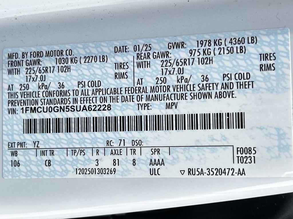 Ford Escape Active 2025