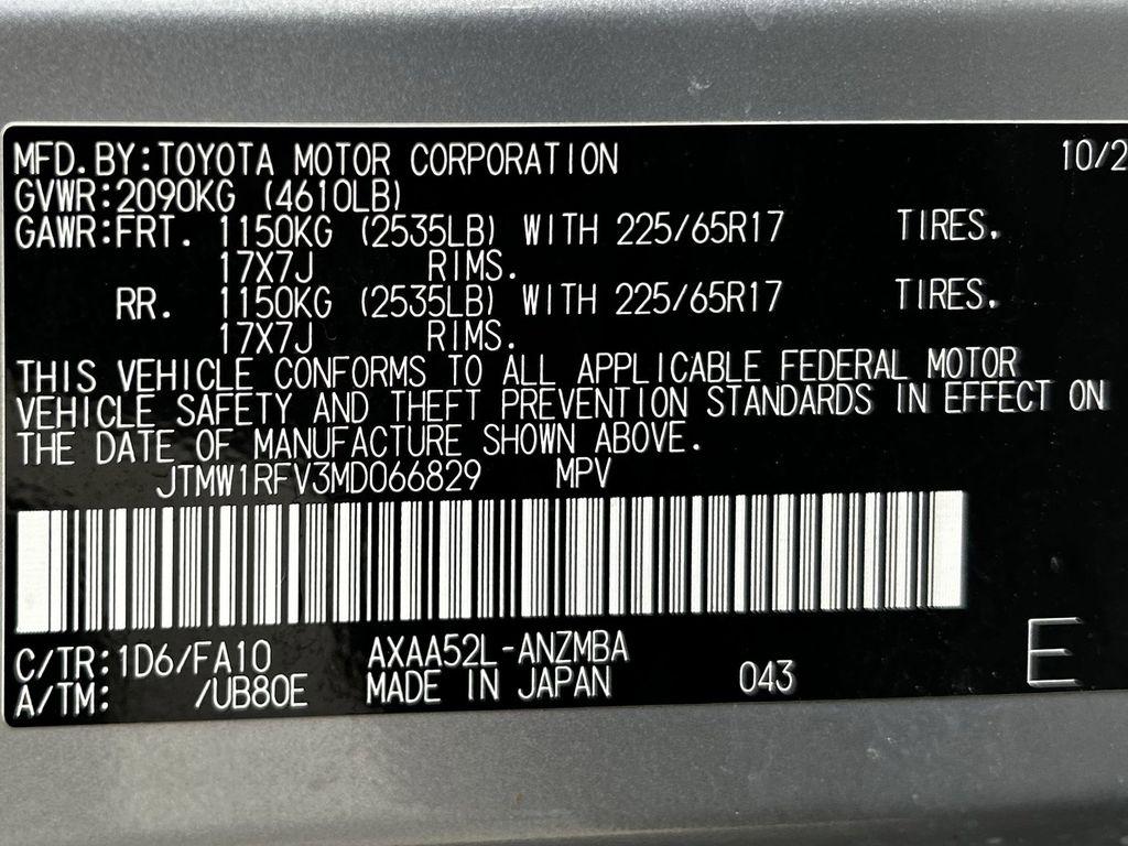 Toyota RAV4 XLE 2021