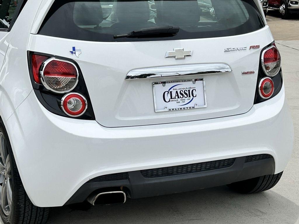 Chevrolet Sonic RS Auto 5-Door 2013