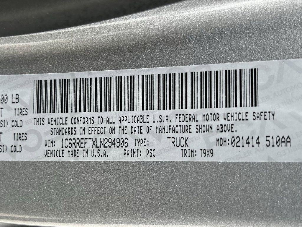 RAM 1500 Big Horn Crew Cab SWB 2WD 2020